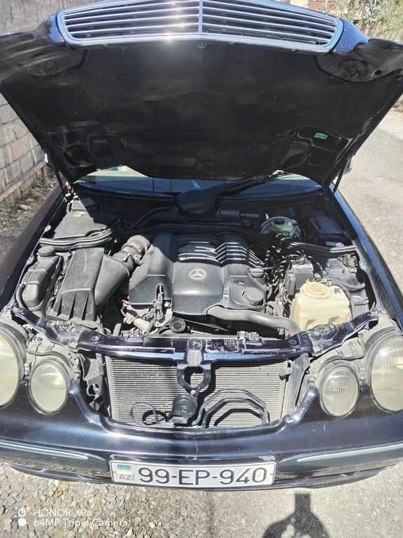 Mercedes E 240, 2.4 L, 2000 il, 480 000 km — Avtomobillər, Bakı (4)