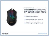 Xtrike Me GM-203 2400 DPI Optik Sensor - Qara (GM-203) — Товары