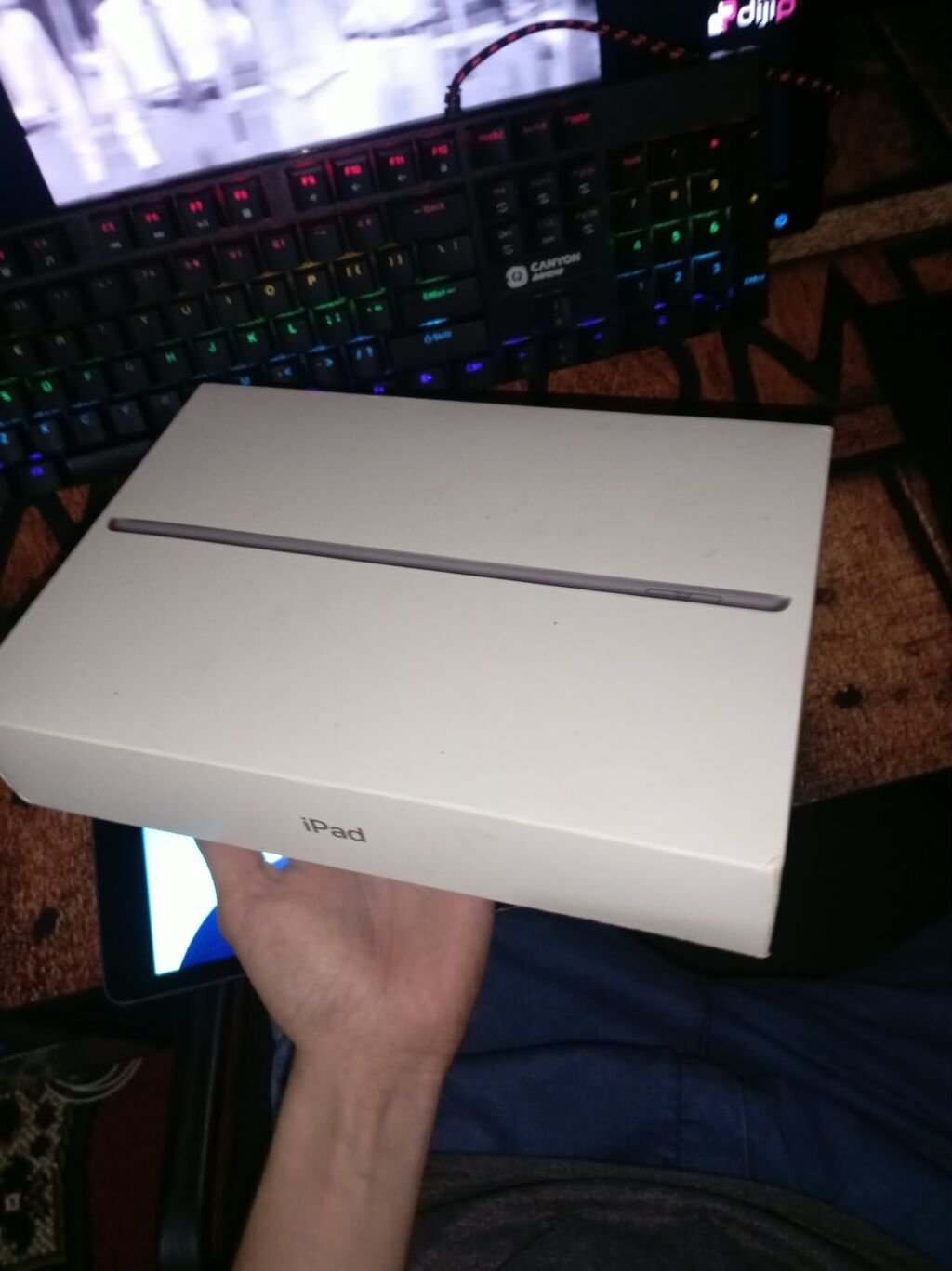 Apple iPad (Qrafit/Space Gray) ipad 9 gen 64 gb şəkildə göründüyü kimi — Apple, Xaçmaz (3)