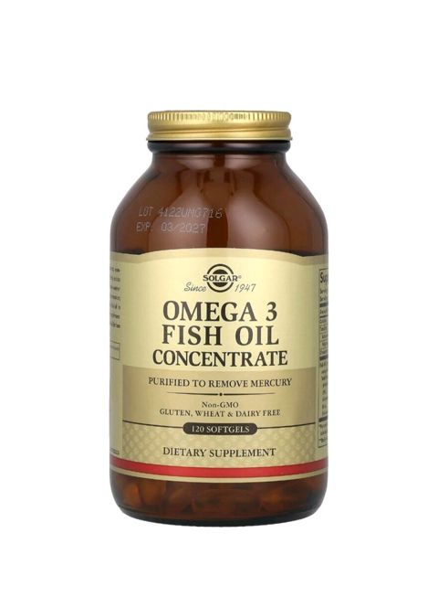 Solgar Omega 3 Fish Oil Concentrate — Bakı