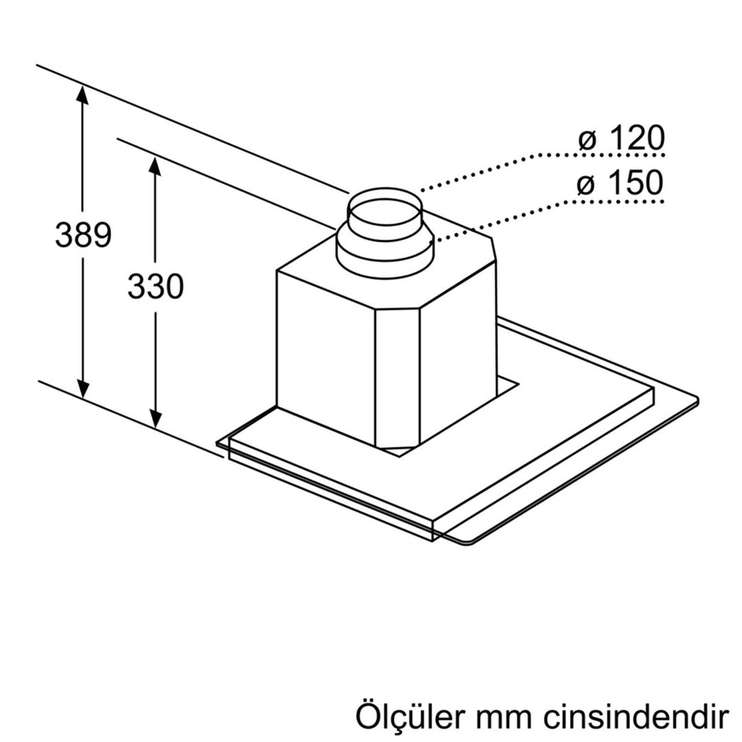 Aspirator Bosch DWG66CD50T — Ev texnikası, Bakı (6)
