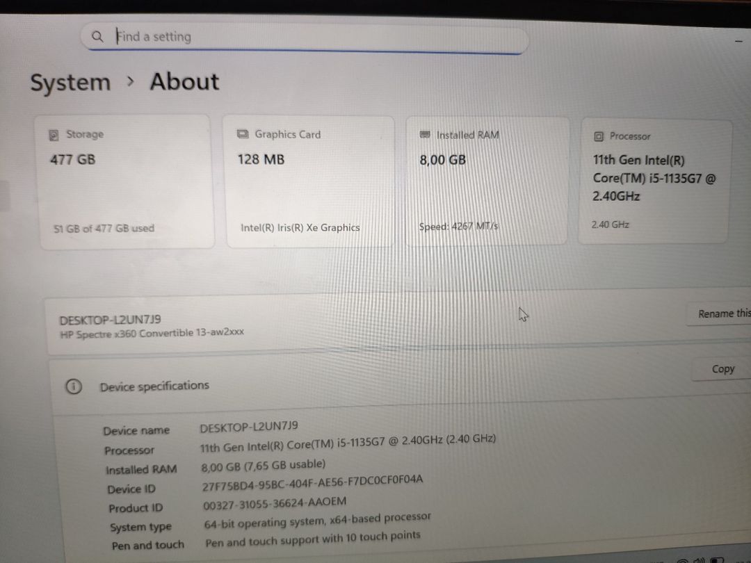 HP Spectre X360 — Noutbuklar, Bakı (7)