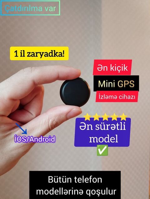 Mini GPS izləmə cihazı — Bakı