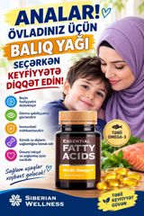 Məhsul: Essential Fatty Acids – Nordic Omega‑3 (Siberian Wellness) — Витамины и пищевые добавки