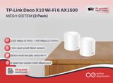 Mesh Wi-Fi Sistemi TP-Link Deco X10 AX1500 (2-Pack) — Сетевое и серверное оборудование