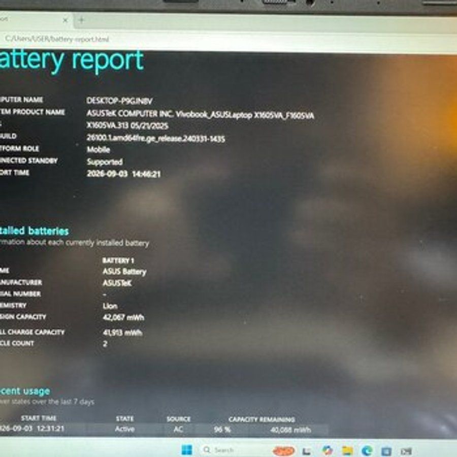 ASUS VivoBook X1605VA İ9 — Noutbuklar, Bakı (11)
