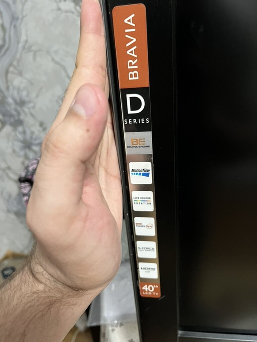 Sony Bravia D Series LCD televizor – Model: KLV-40D300A - Ekran: 40" — Televizorlar, Xırdalan (3)