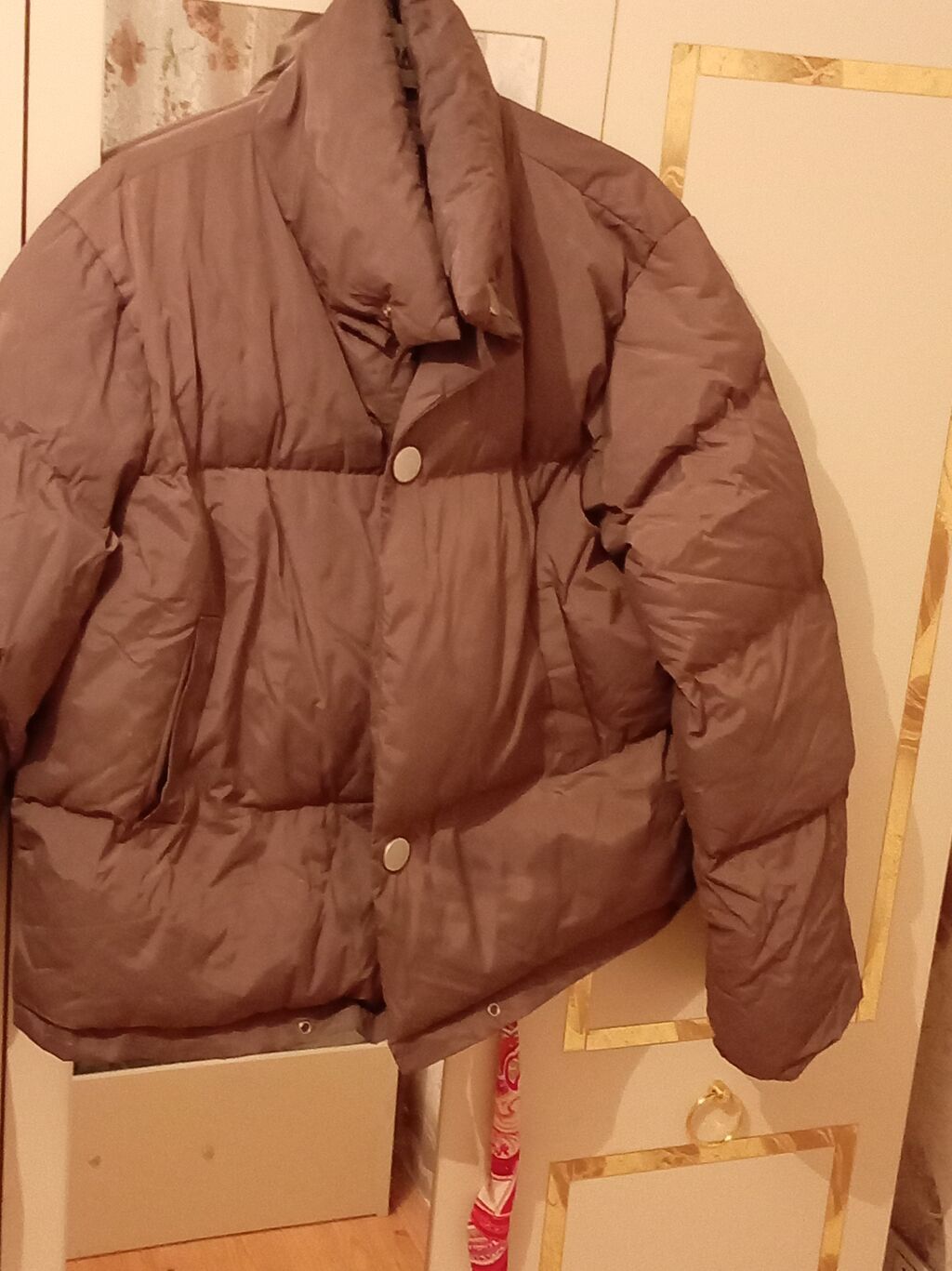 Dəri kurtka, Bershka, XL — Jaketlər, Bakı (4)