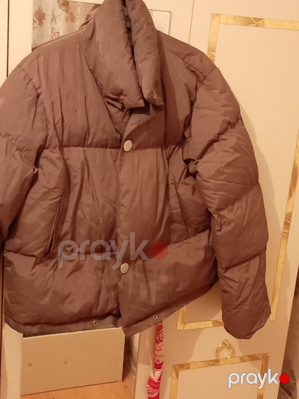 Dəri kurtka, Bershka, XL — Jaketlər, Bakı (4)