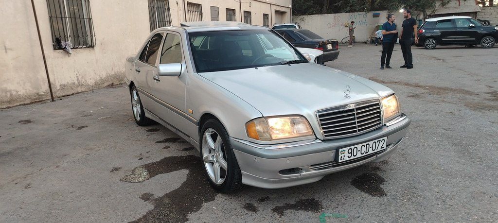 Mercedes C 220, 2.2 L, 1994 il, 42 500 km — Avtomobillər, Bakı (6)