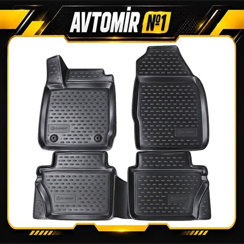 Ford Fiesta 2008-2017 üçün salon rezin ayaqaltı Ford Fiesta 2008-2017 — Bakı