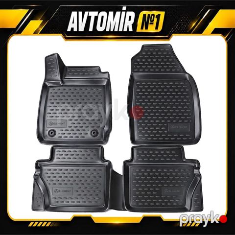 Ford Fiesta 2008-2017 üçün salon rezin ayaqaltı Ford Fiesta 2008-2017 — Bakı