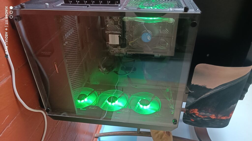 Gamıng PC SET satılır bu qiymətə 10 cu nəsil kompüter yoxdu — Masaüstü kompüterlər, Qobu (7)