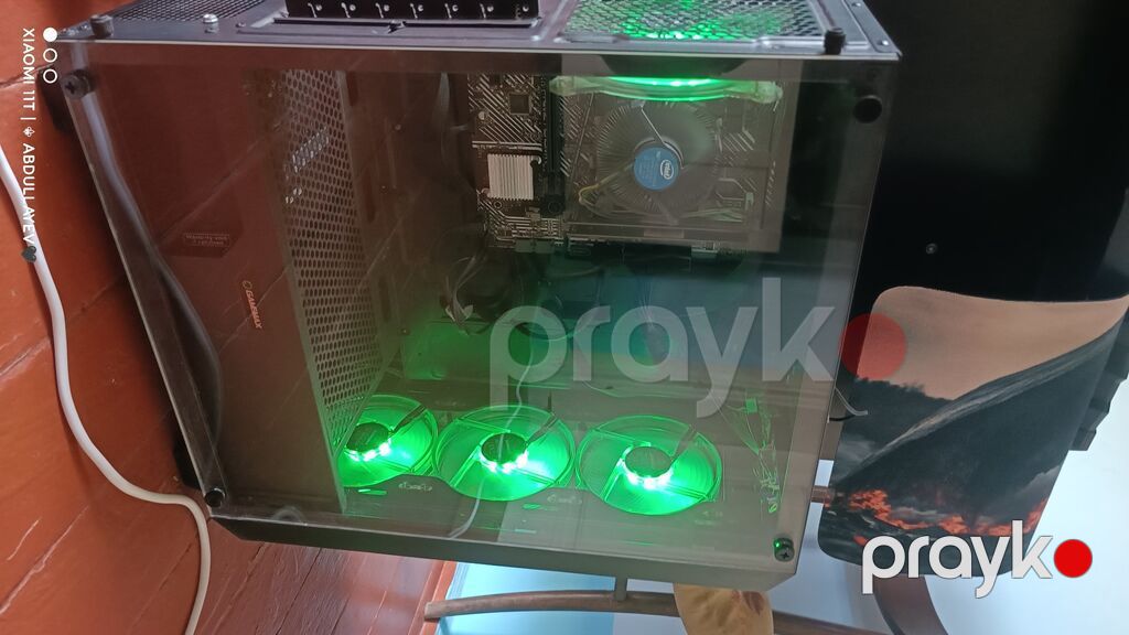 Gamıng PC SET satılır bu qiymətə 10 cu nəsil kompüter yoxdu — Masaüstü kompüterlər, Qobu (7)