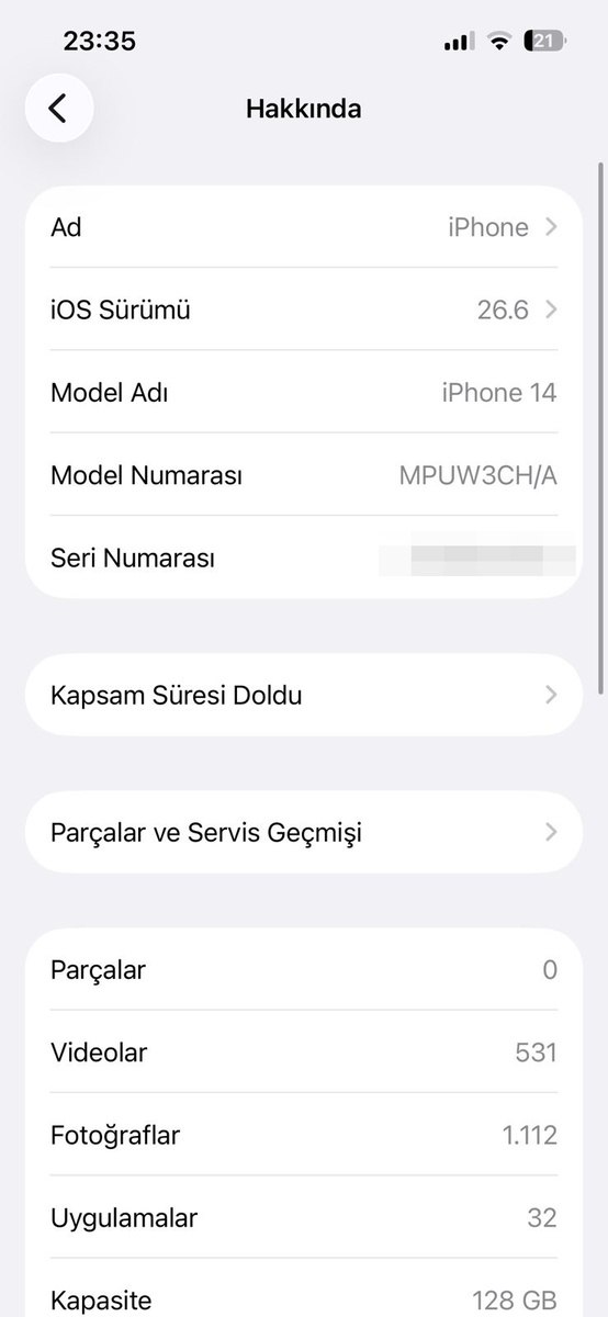 Apple iPhone 14 Purple 128GB/6GB — Smartfonlar, Şəmkir (7)