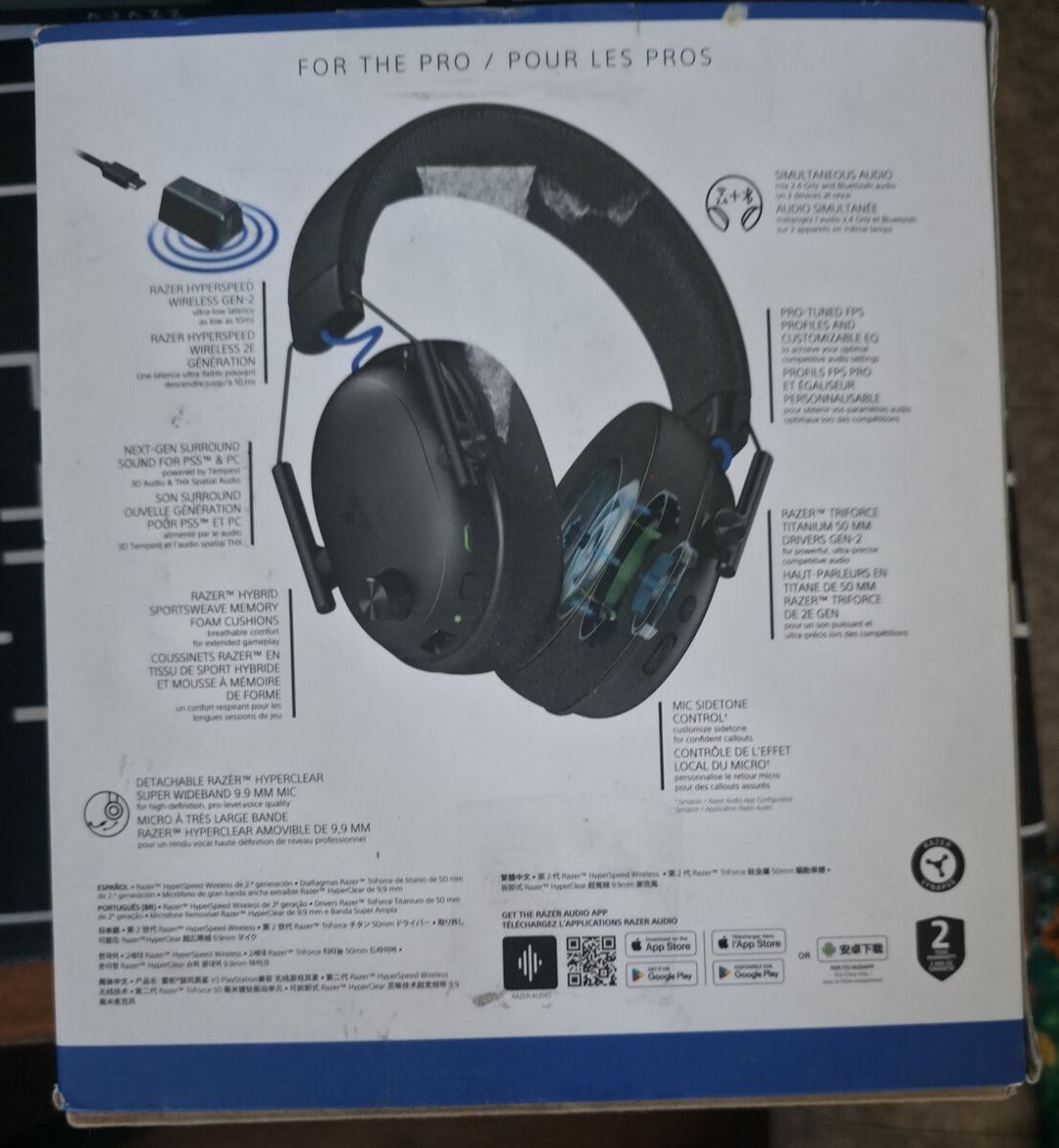 Razer Blackshark V3(PS/PC) Bluetooth — Səs texnikası, Bakı (2)