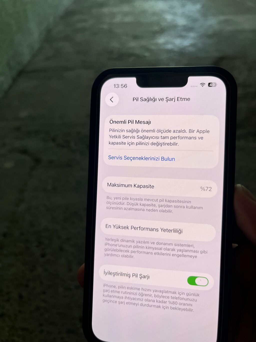 IPhone 13, 128 GB, Ağ, Face ID — Apple iPhone, Mingəçevir (6)