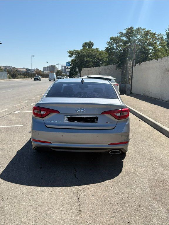 Hyundai Sonata, 1.7 L, 2015 il, 280 000 km — Avtomobillər, Bakı (4)