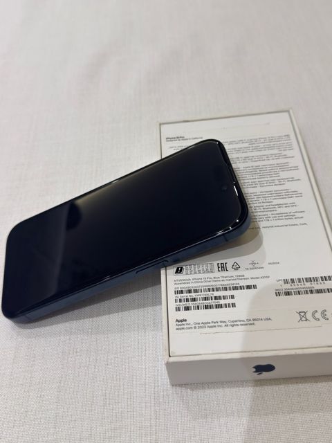 Apple iPhone 15 Pro Blue Titanium 128GB/8GB — Bakı