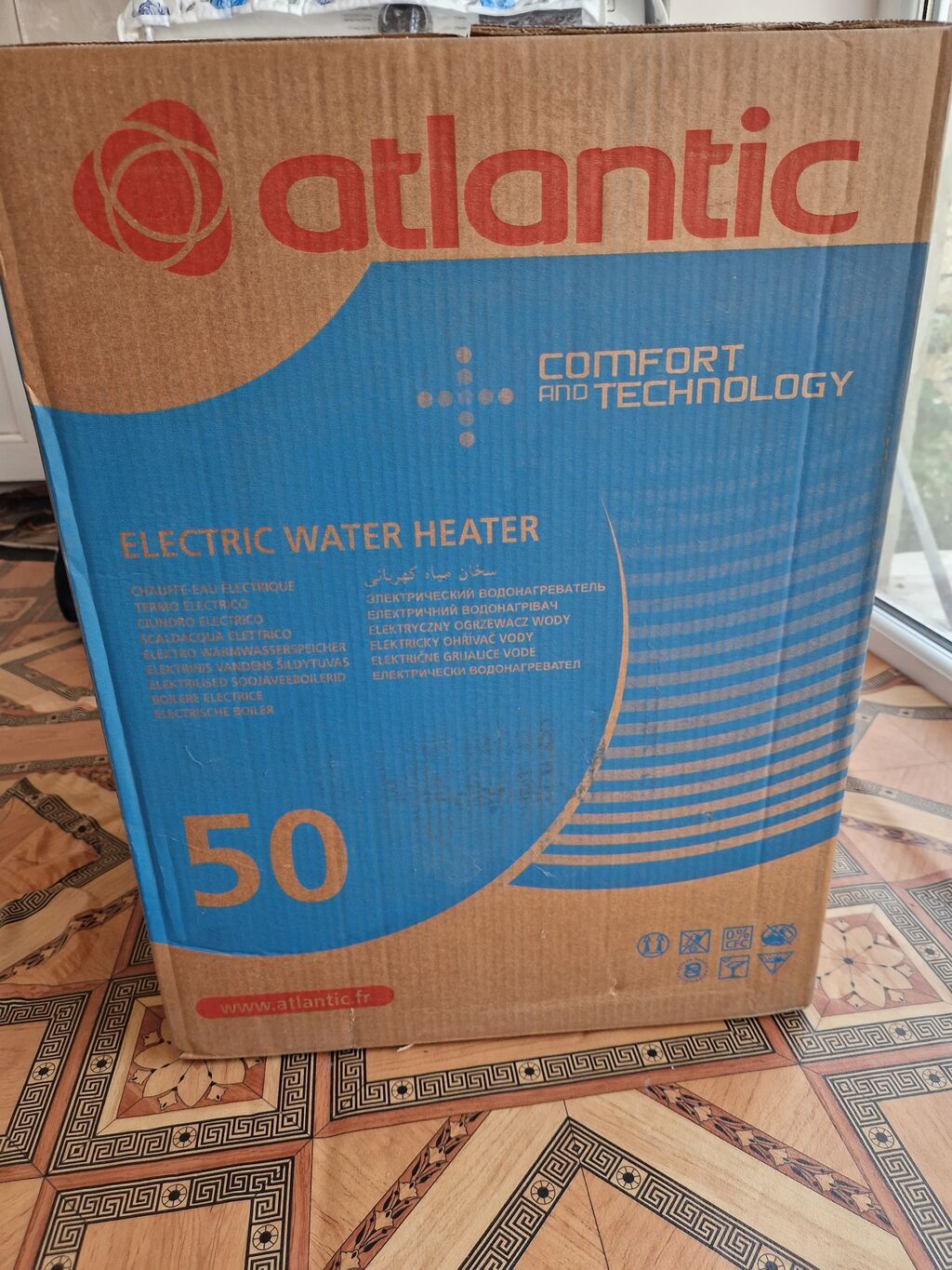Ariston 50 l, Yeni, Kredit yoxdur, Ödənişli çatdırılma — Su qızdırıcılar, Bakı (5)