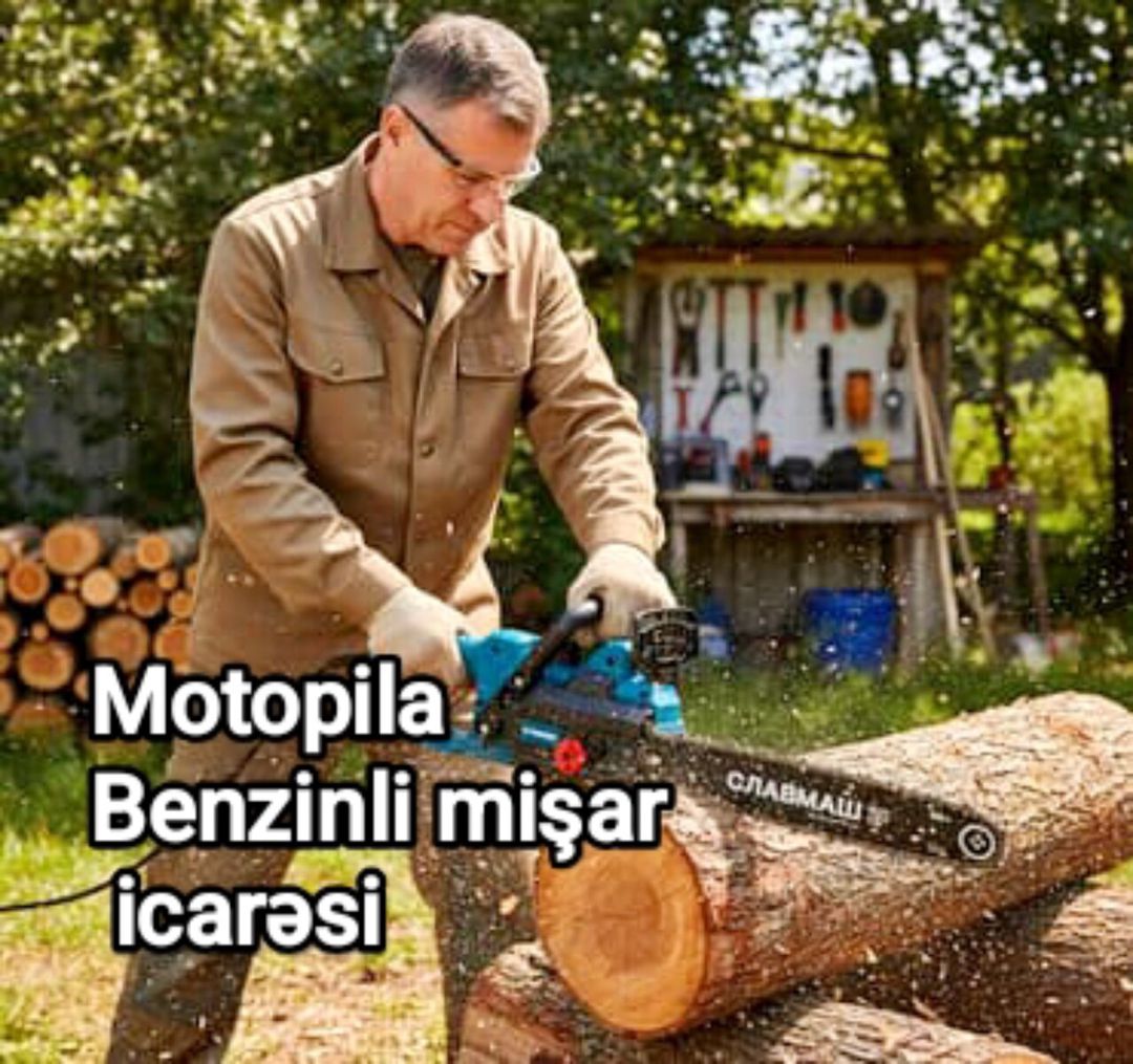 Ağac mişarı icarəsi — Avadanlıq icarəsi, Bakı (2)