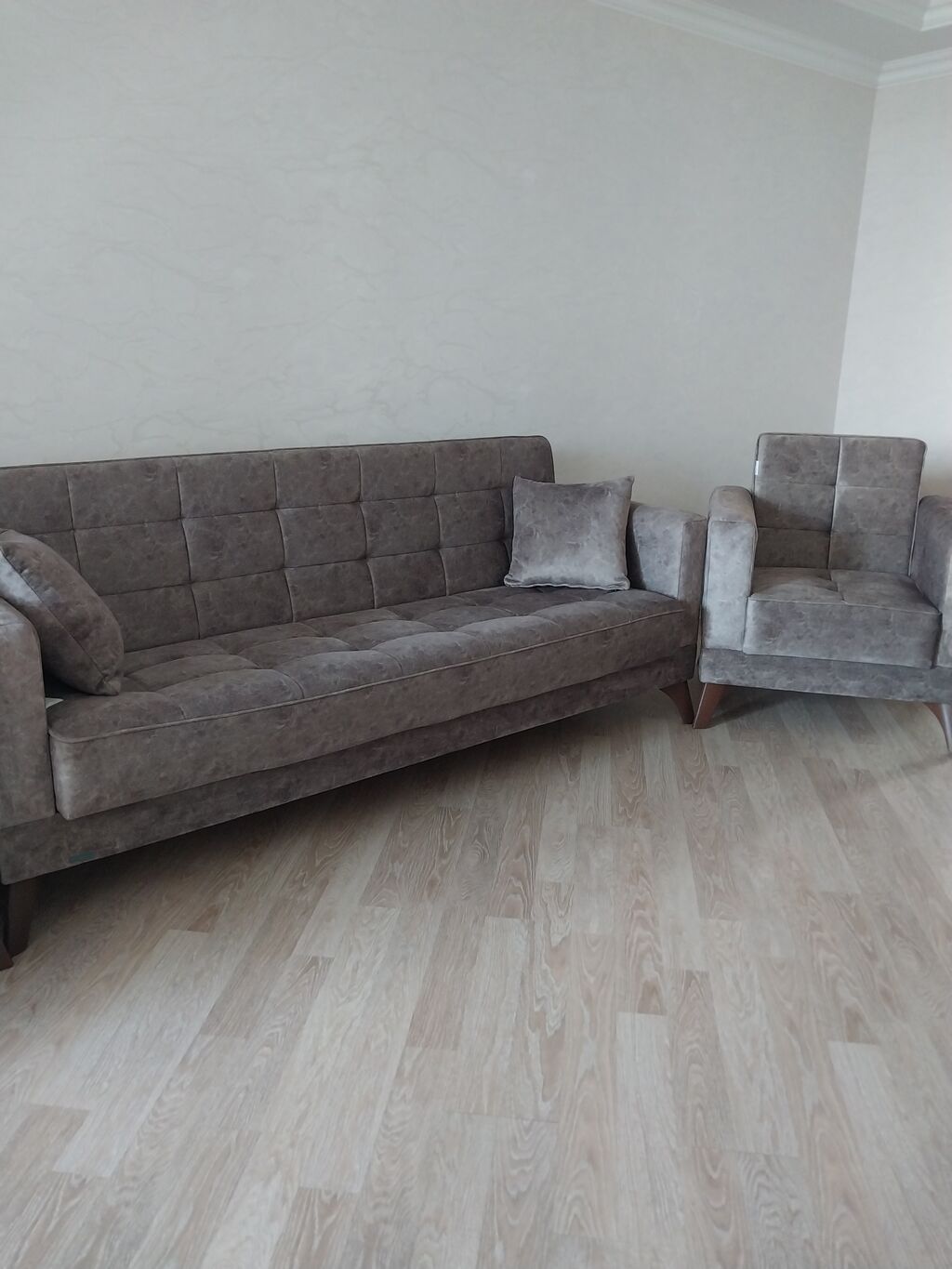İşlənmiş, Divan-kravat, Divan, Açılan — Yumşaq mobilya dəstləri, Bakı (3)