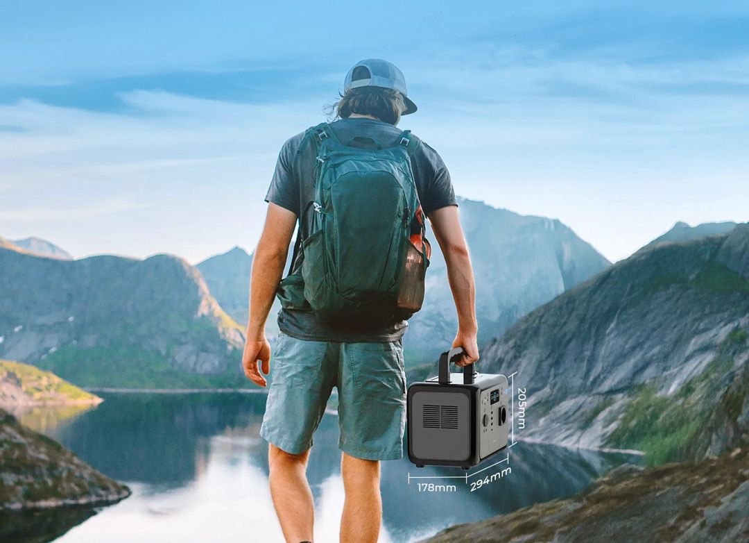 Oukitel P800 Portativ Elektrik Stansiyası (512 Wh / 800 W) — Camping, ovçuluq və balıqçılıq, Bakı (10)