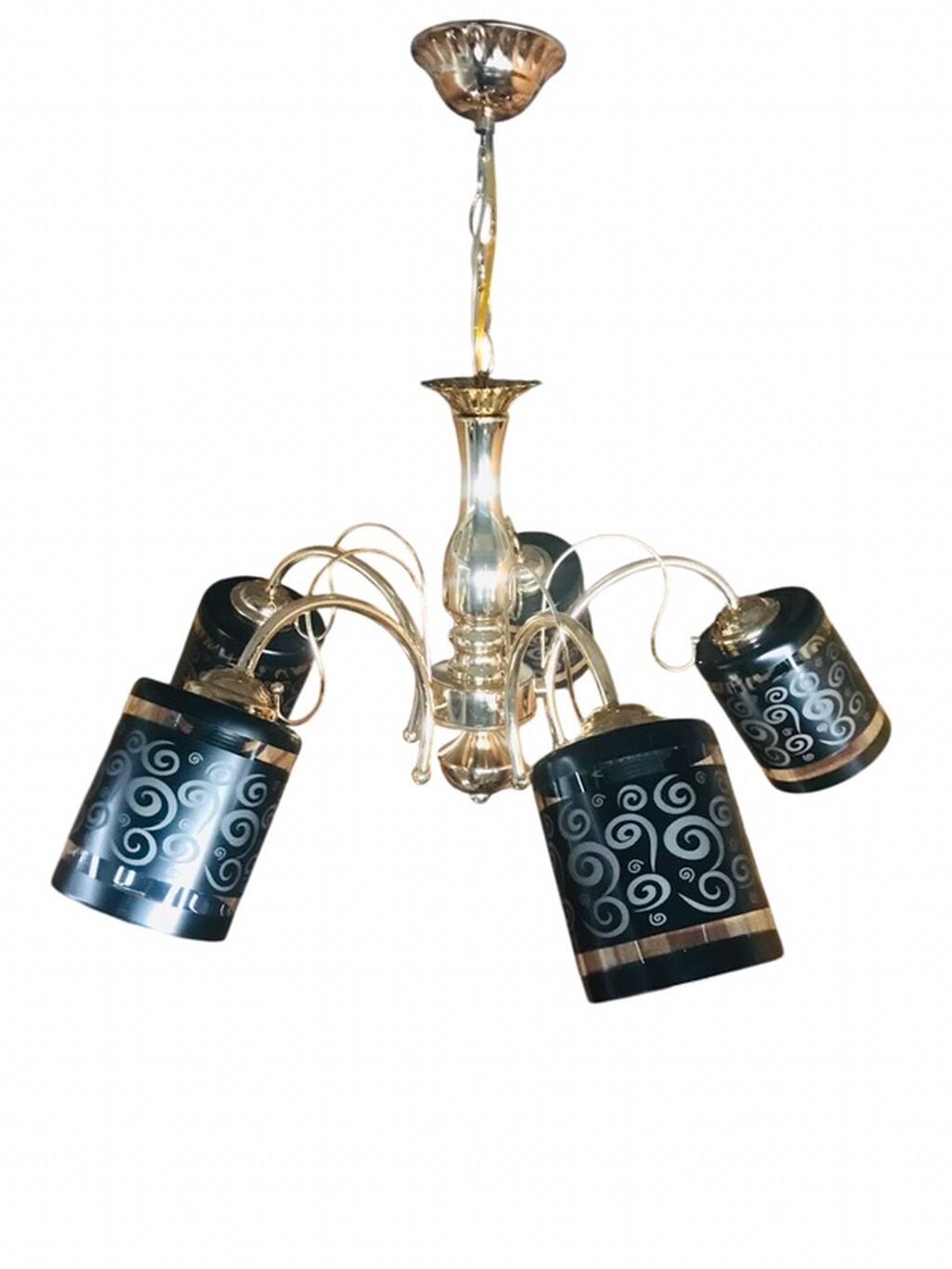 Çılçıraq, 5 lampa, Metal — Tavan is?qlar? v? cilc?raqlar, Bakı (8)
