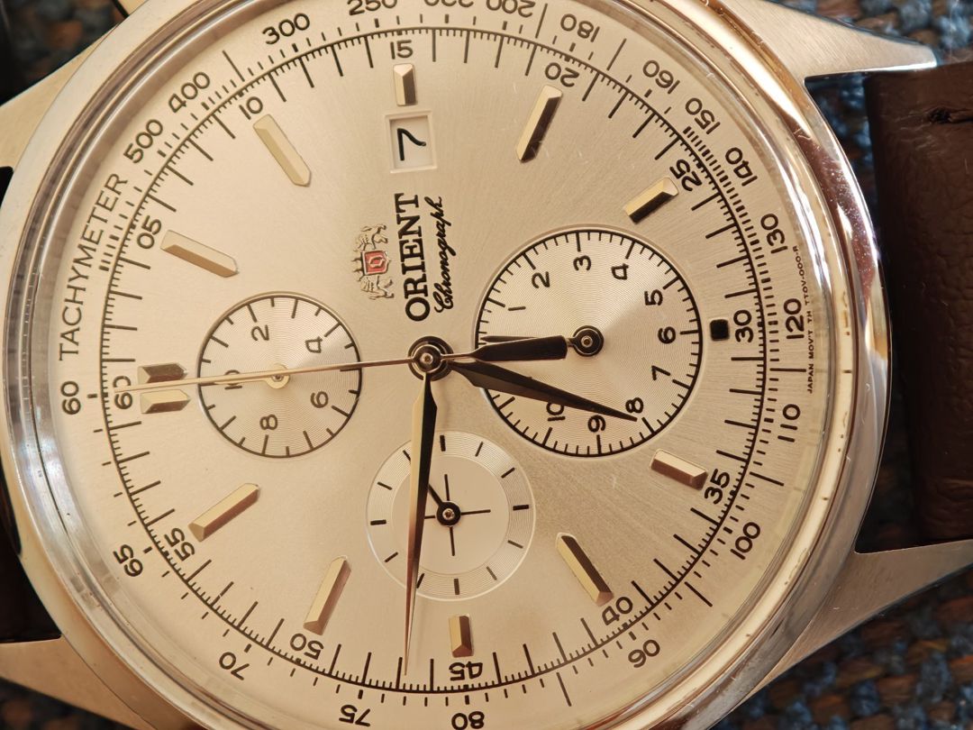 Orient Chronograph qol saatı — Şəxsi əşyalar, Bakı (9)