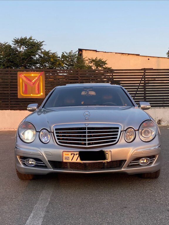 Mercedes E 220, 2.2 L, 2007 il, 300 000 km — Avtomobillər, Bakı (5)