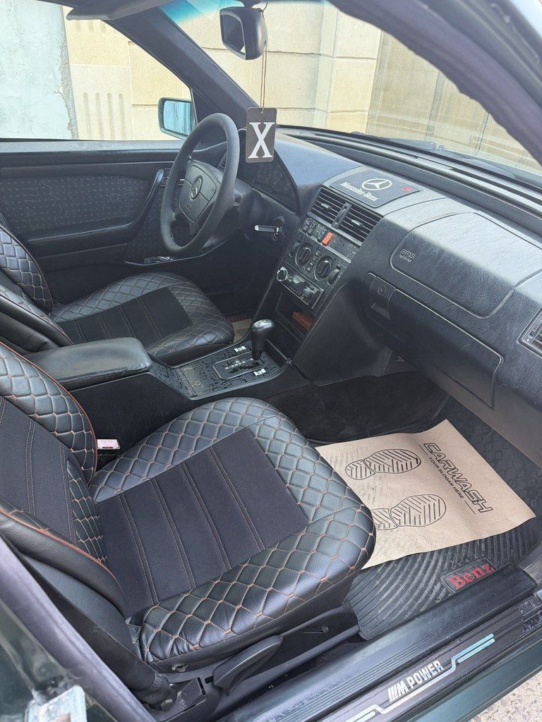 Mercedes C 180, 1.8 L, 1995 il, 387 000 km — Avtomobillər, Bakı (9)