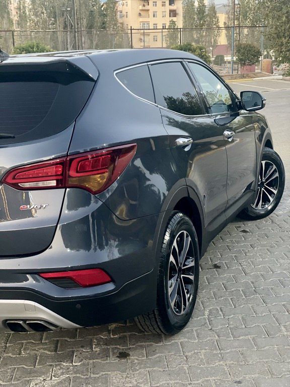 Hyundai Santa Fe, 2.0 L, 2016 il, 230 000 km — Avtomobillər, Bakı (7)