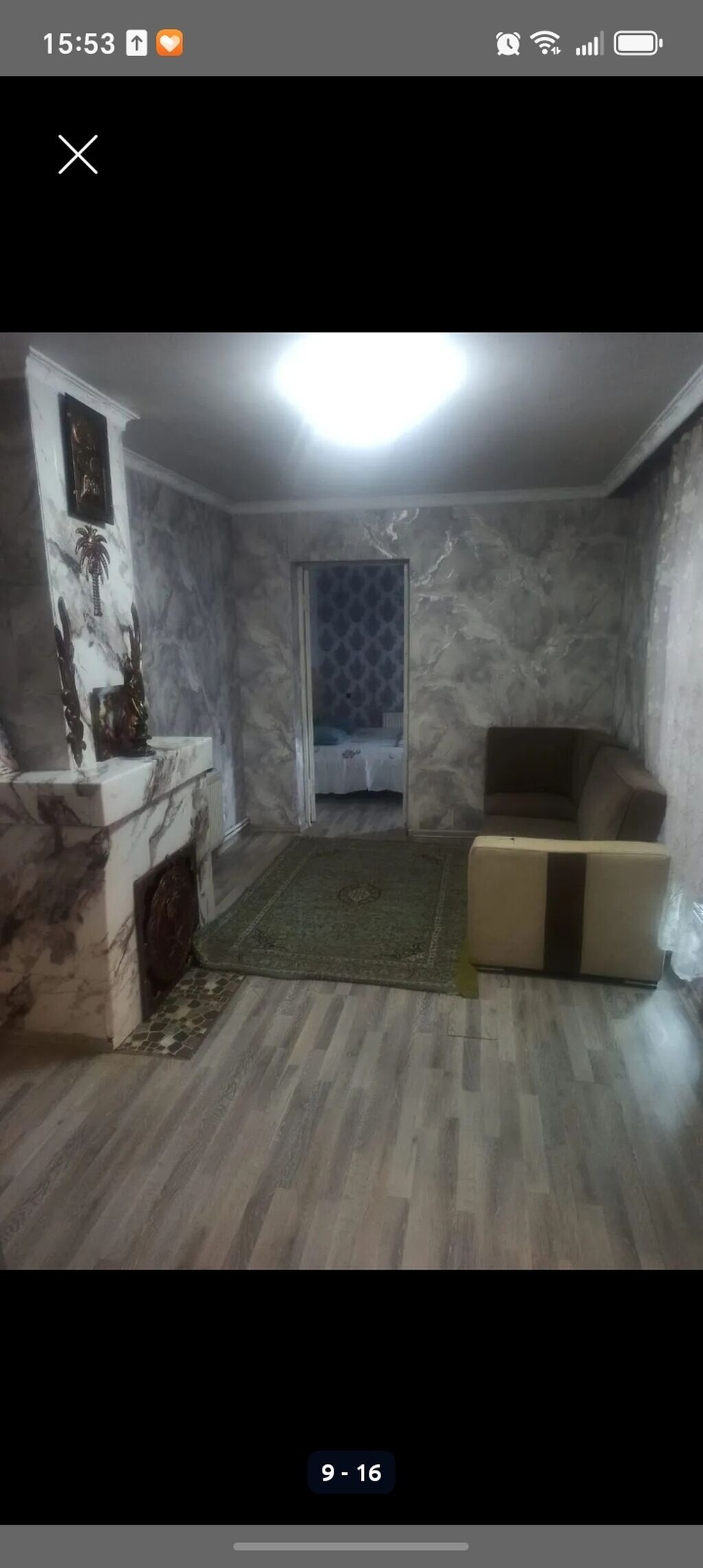 80 kv. m, 2 otaqlı, İşıq — Ev, villa, Qax (5)