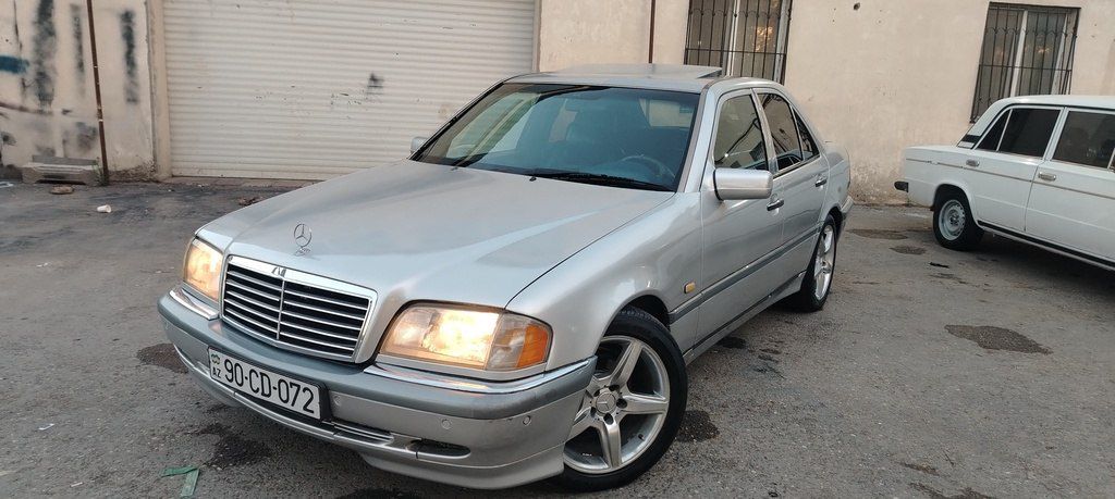 Mercedes C 220, 2.2 L, 1994 il, 42 500 km — Avtomobillər, Bakı (3)