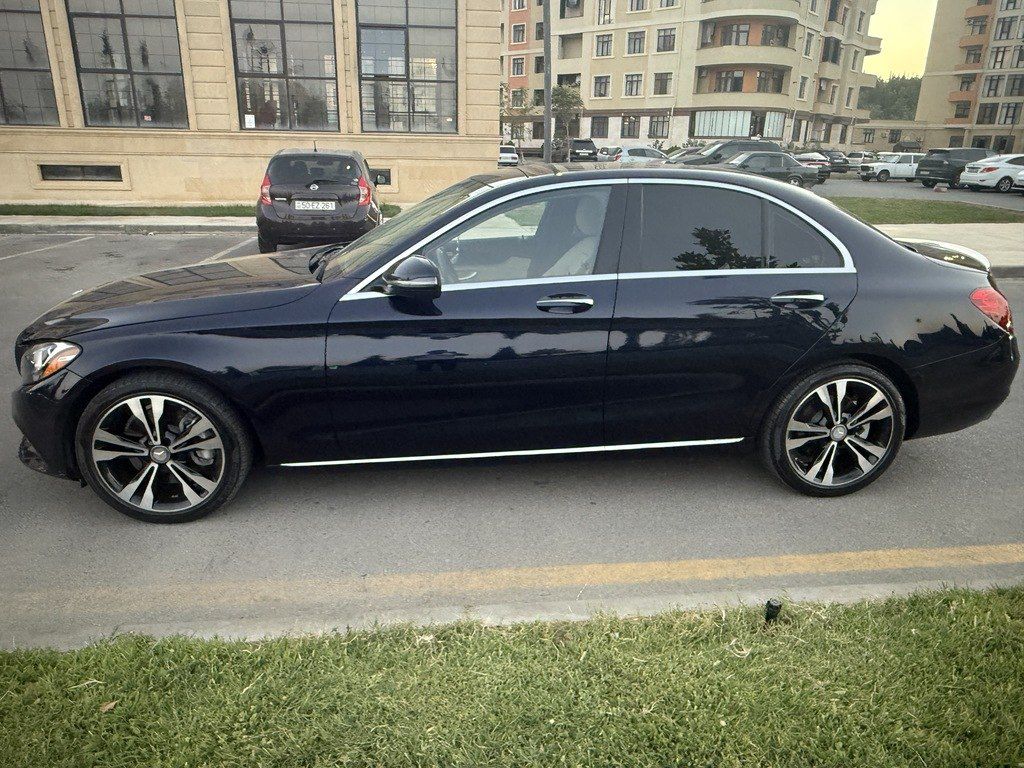 Mercedes C 300, 2.0 L, 2015 il, 122 000 km — Avtomobillər, Bakı (3)