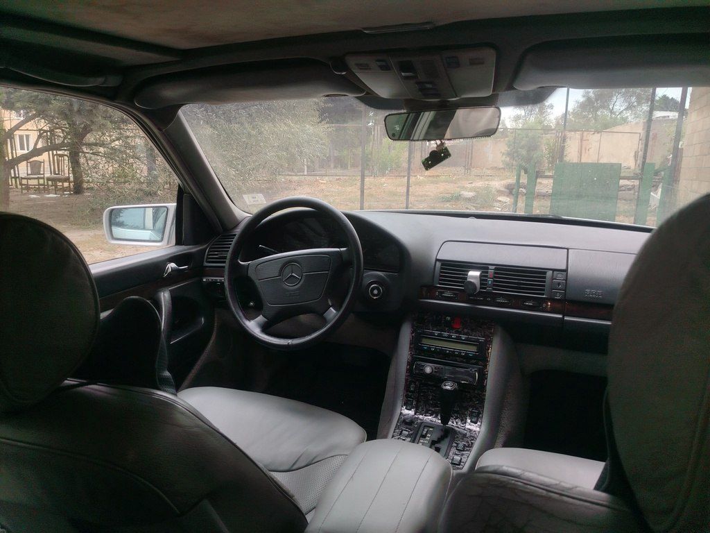 Mercedes S 320, 3.2 L, 1997 il, 418 000 km — Avtomobillər, Sumqayıt (8)