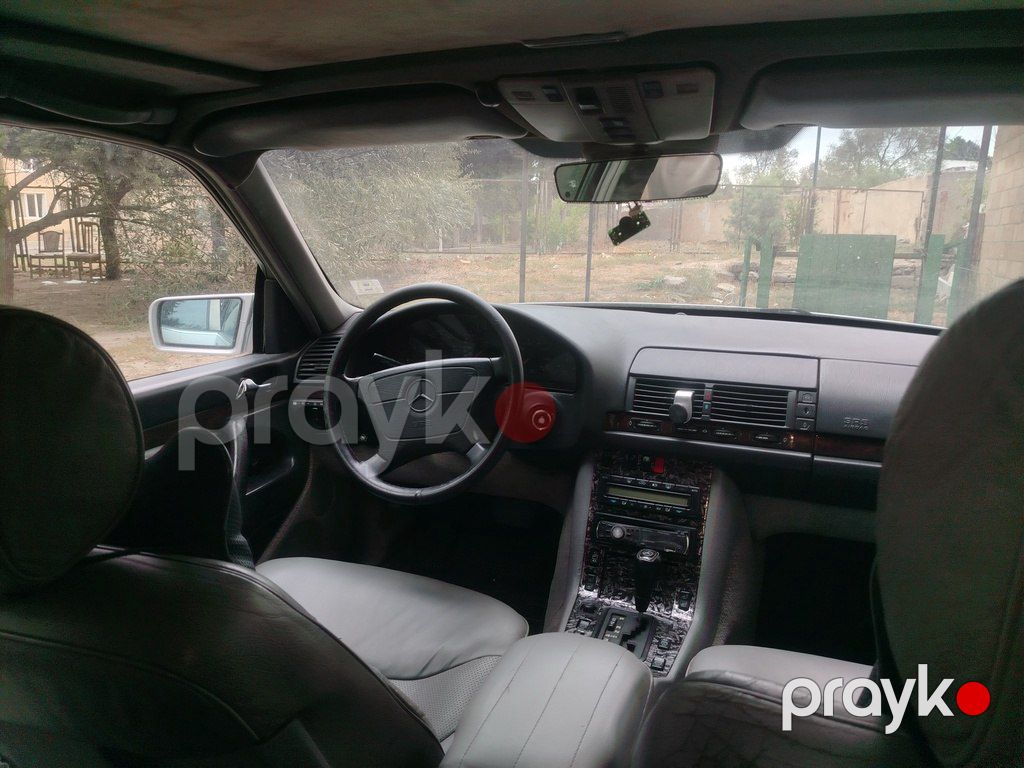 Mercedes S 320, 3.2 L, 1997 il, 418 000 km — Avtomobillər, Sumqayıt (8)