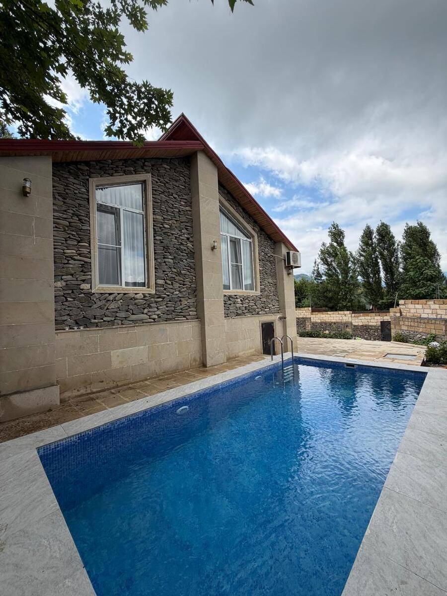 Satılır 2 otaqlı həyət evi/bağ evi 90 m² — Ev, villa, Quba (2)