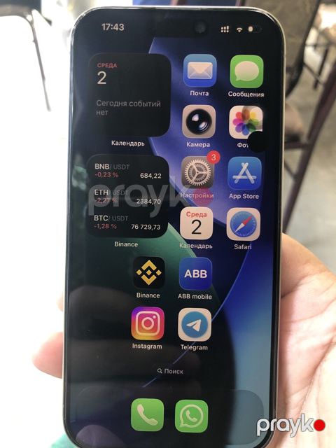 Apple iPhone 15 Pro Natural Titanium 256GB/8GB