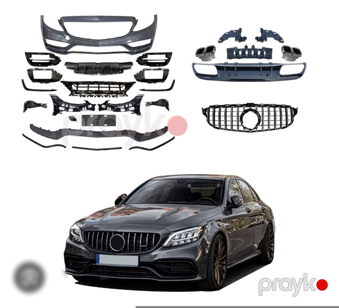 Mercedes W205 body kit 6.3 AMG 2015-18 — Ehtiyat hissələri və aksesuarlar, Bakı (2)