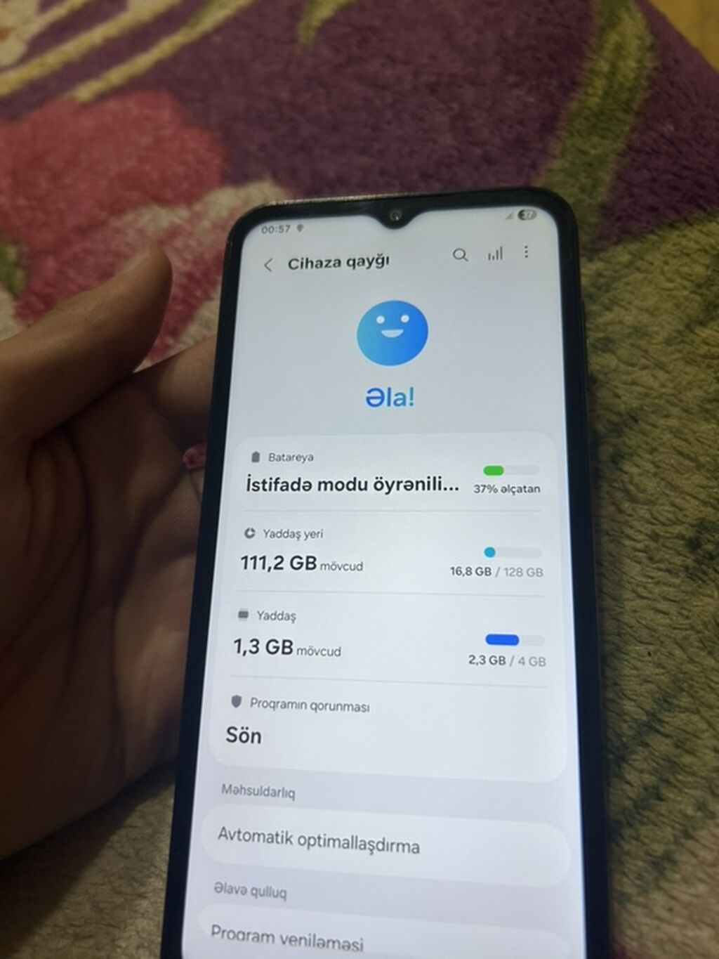 Samsung Galaxy A14, 128 GB, rəng - Qara, Barmaq izi — Samsung, Bakı (3)