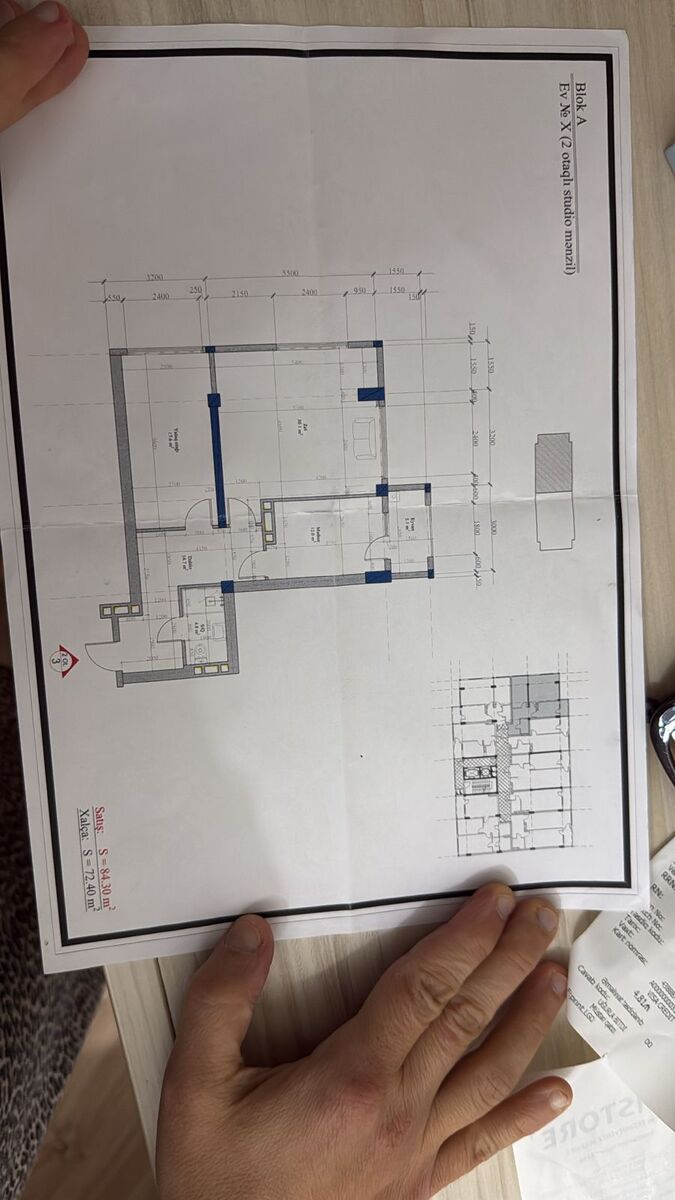 Satılır 2 otaqlı yeni tikili 84.3 m² — Mənzil, Sumqayıt (11)