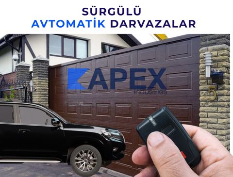Avtomatik sürgülü darvazalar "Apex Door" — Bakı