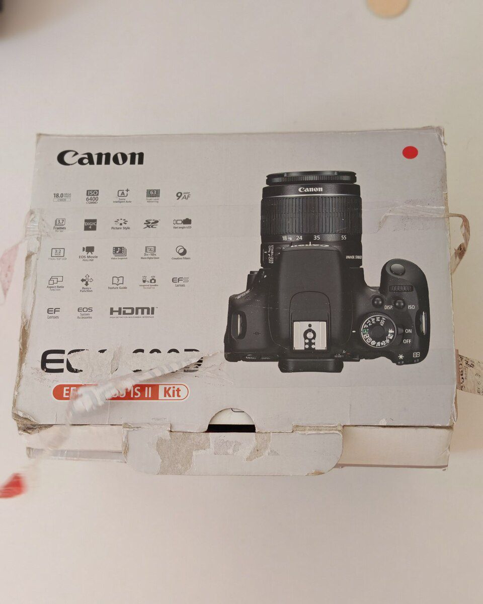 Canon 600D — Foto və video texnikası, Bakı