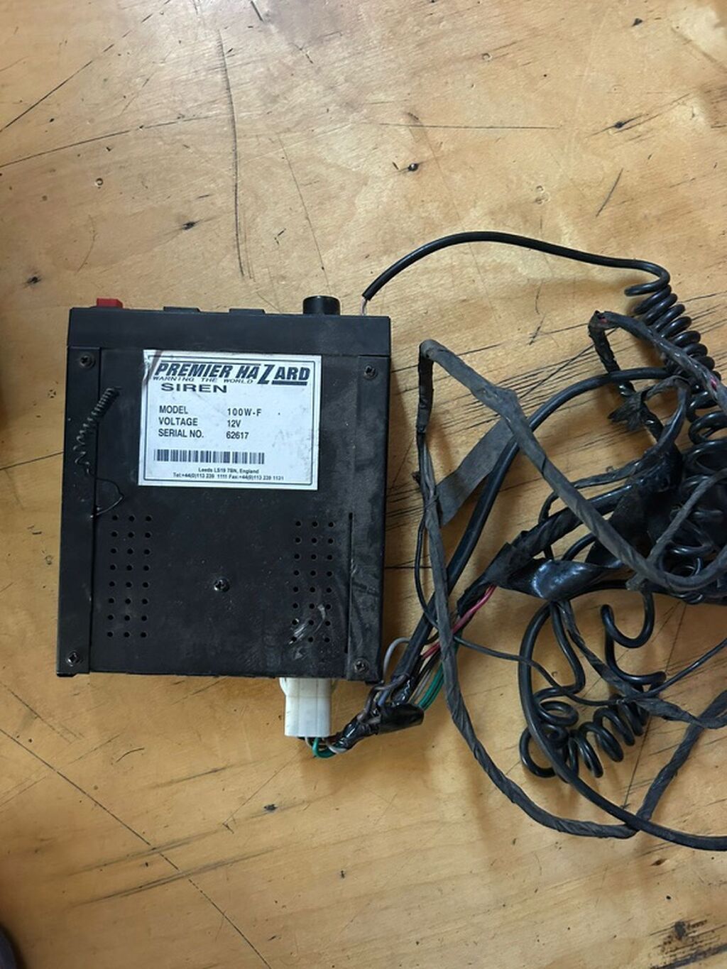 Premier Hazard siren sistemi – 12V, 100W-F model Məhsulun tərkibi — Digər, Bakı (2)