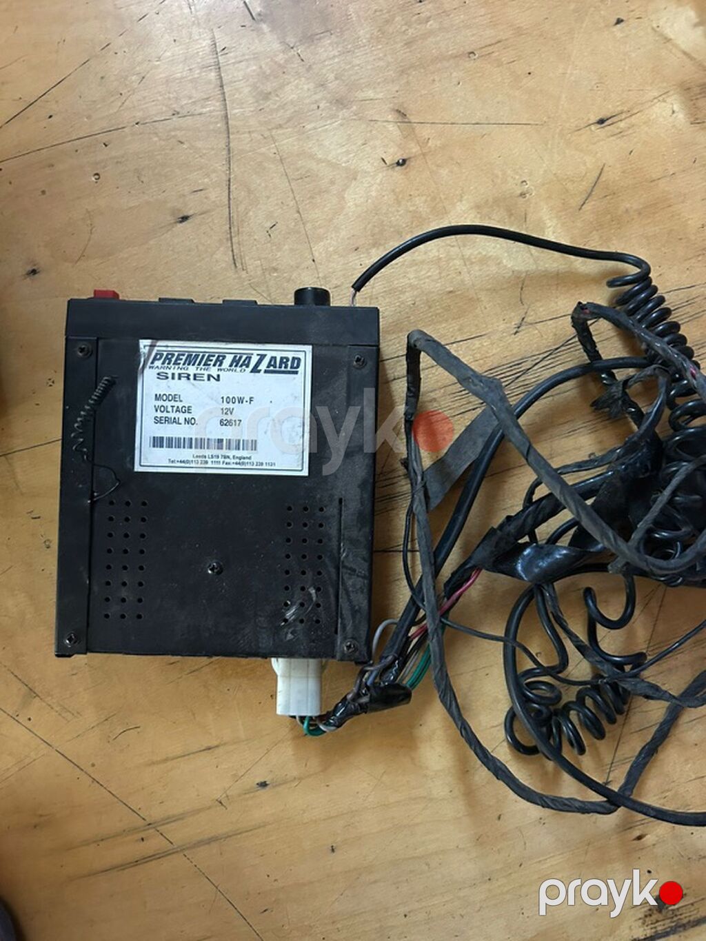 Premier Hazard siren sistemi – 12V, 100W-F model Məhsulun tərkibi — Digər, Bakı (2)
