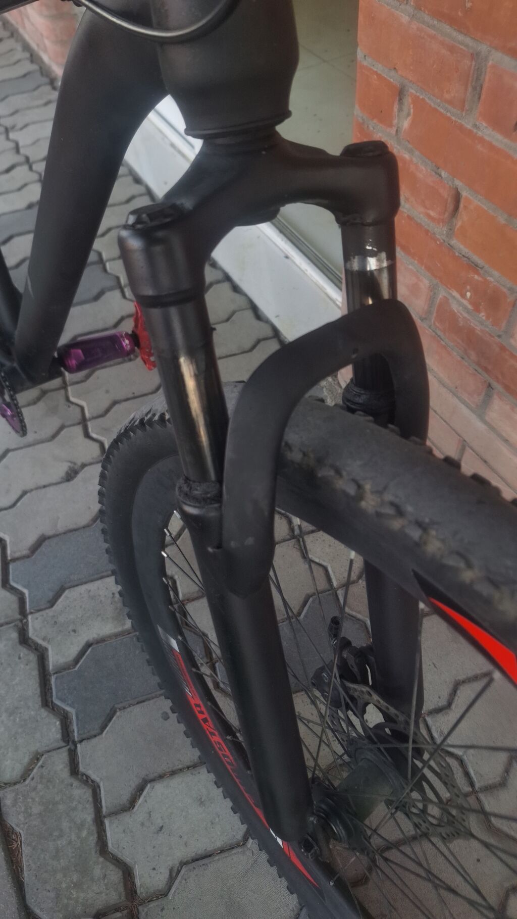 Şəhər və yüngül off-road üçün tək amortizatorlu MTB velosipedi — Dağ velosipedləri, Gəncə (5)