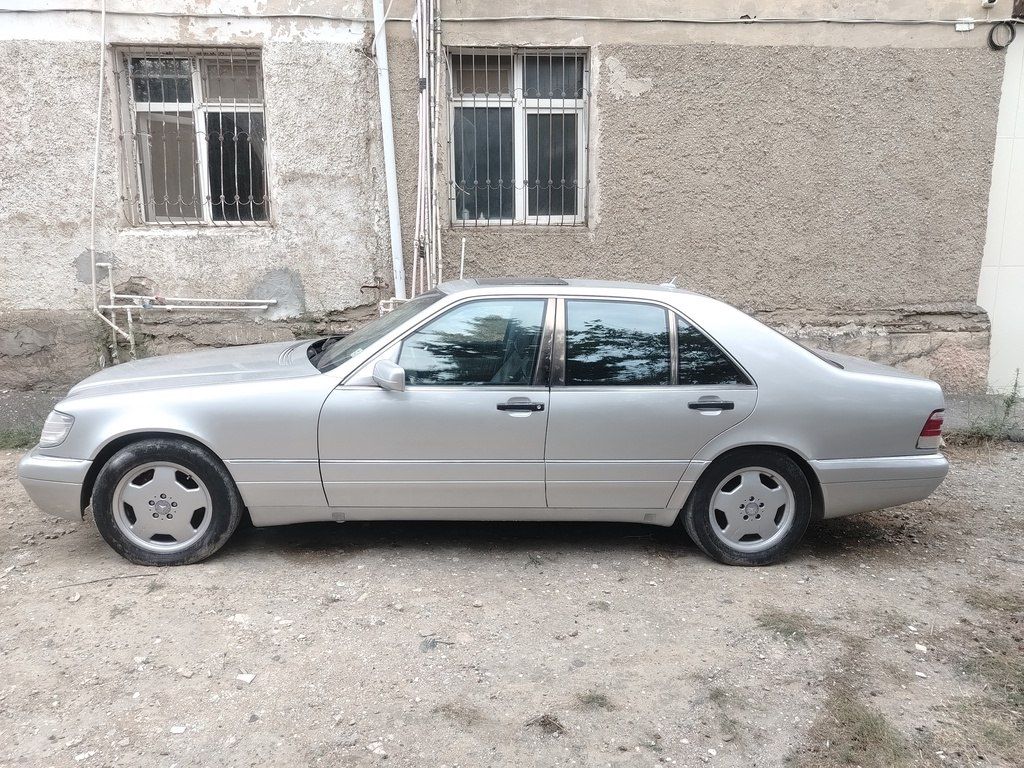 Mercedes S 320, 3.2 L, 1997 il, 418 000 km — Avtomobillər, Sumqayıt (3)