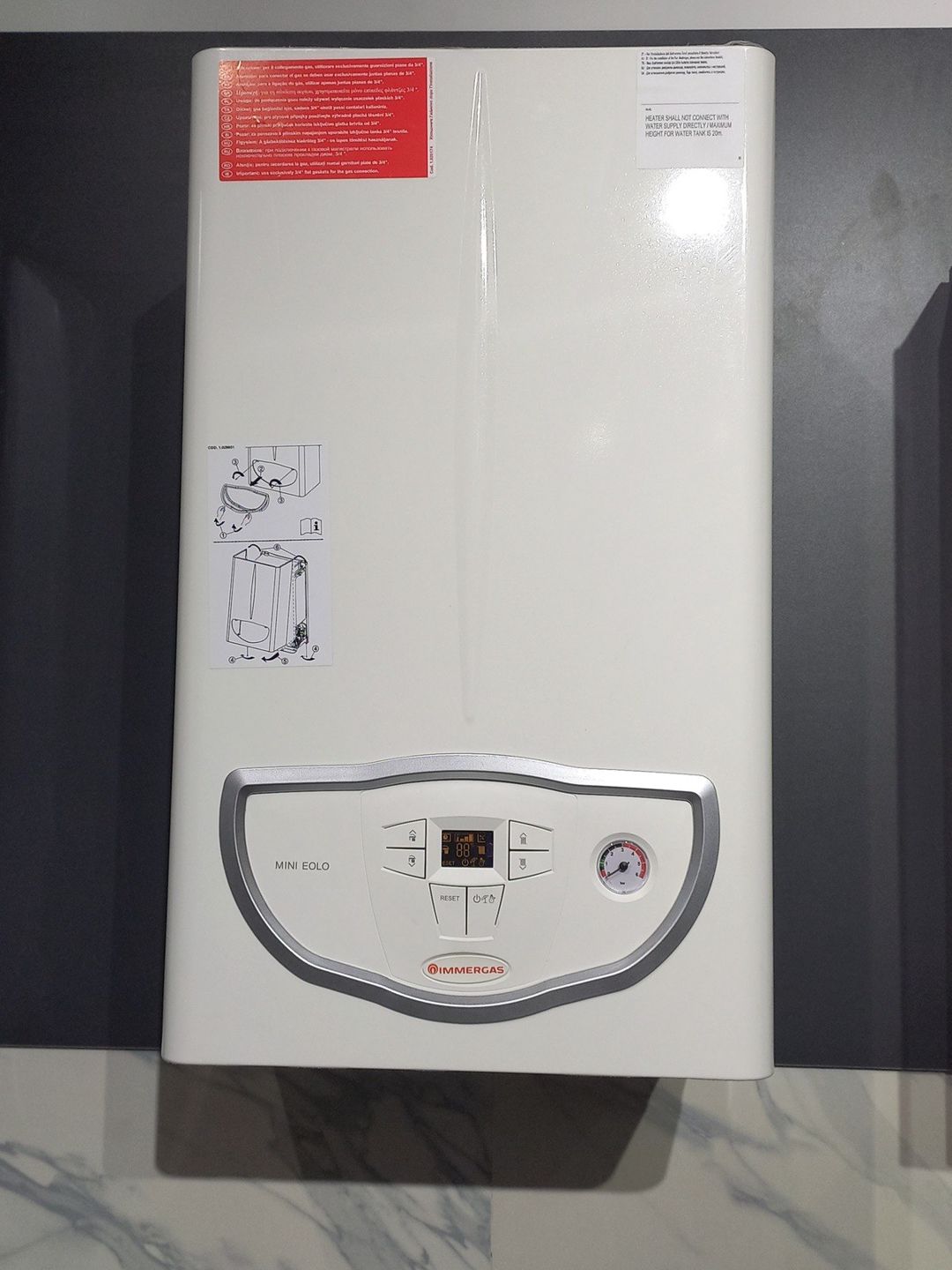 Kombi "İmmergas" — Təmir və inşaat, Bakı (2)
