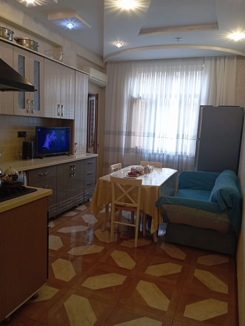 3 otaqlı, Yeni tikili, 110 kv. m — Mənzil, Bakı (8)